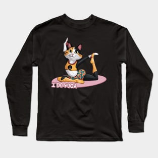 Yoga Cat Long Sleeve T-Shirt